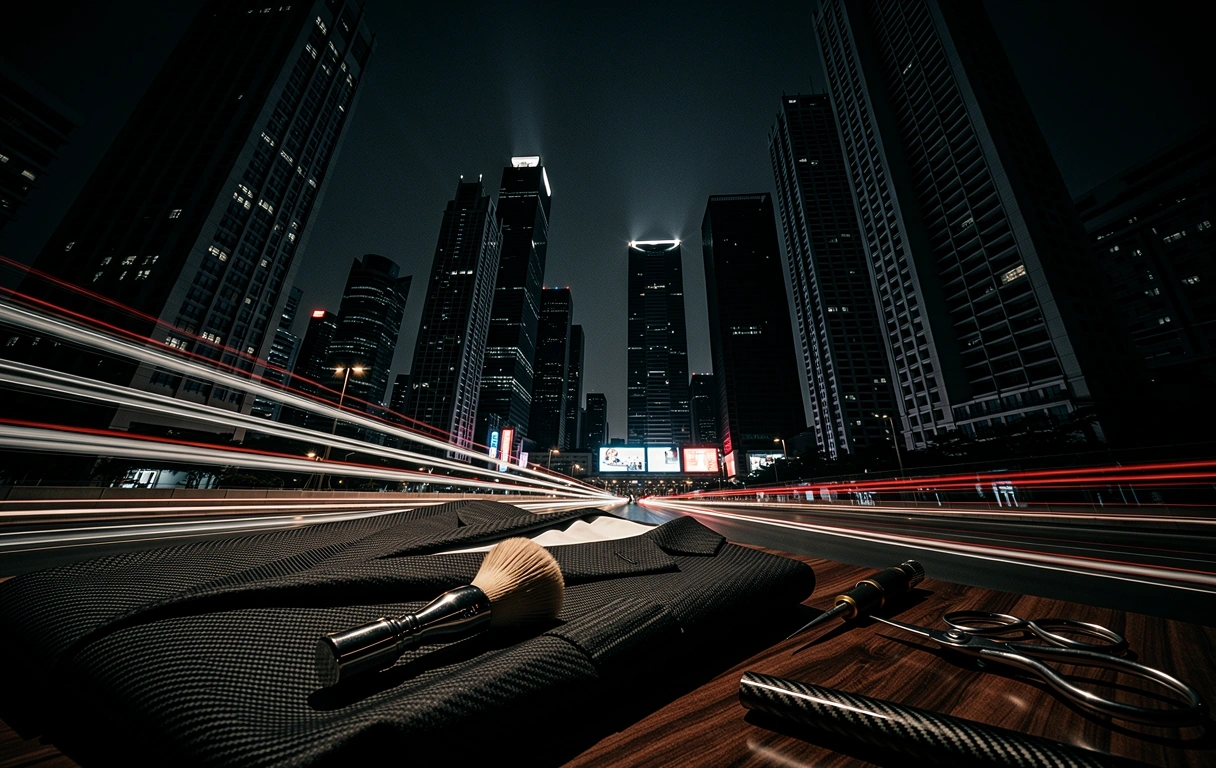 Jakarta Night Perspective