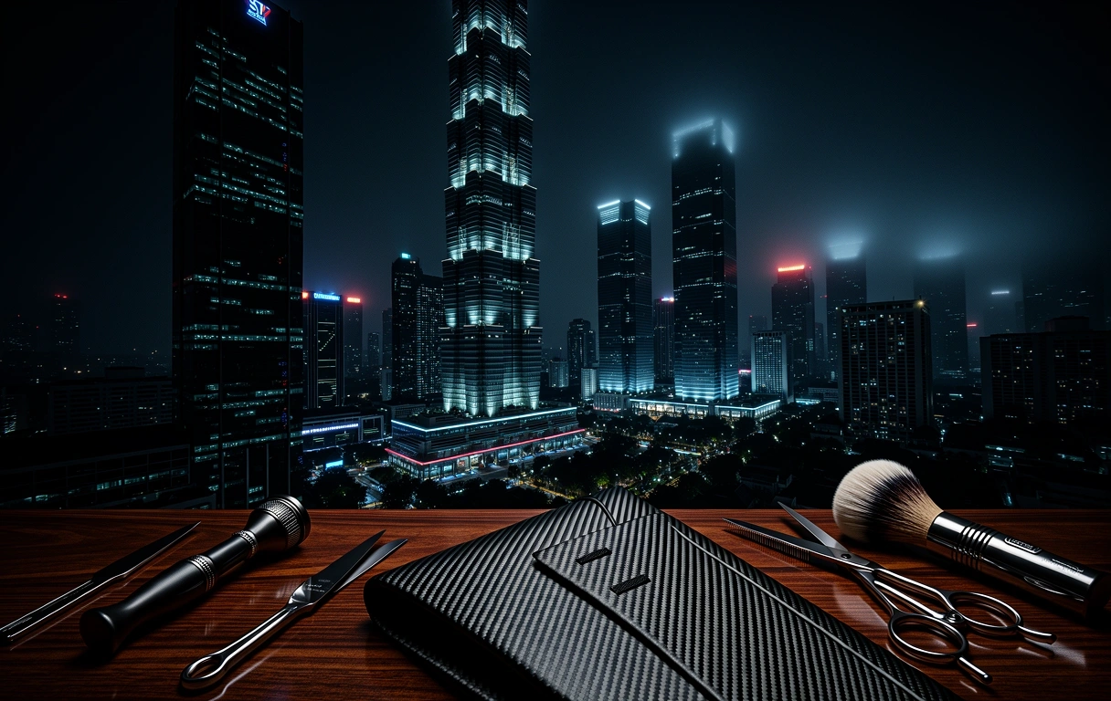 Jakarta Night Perspective